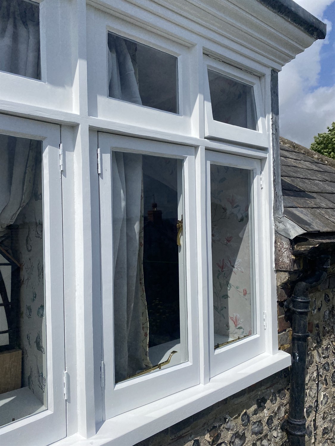 Sliding sash revival — after restoration