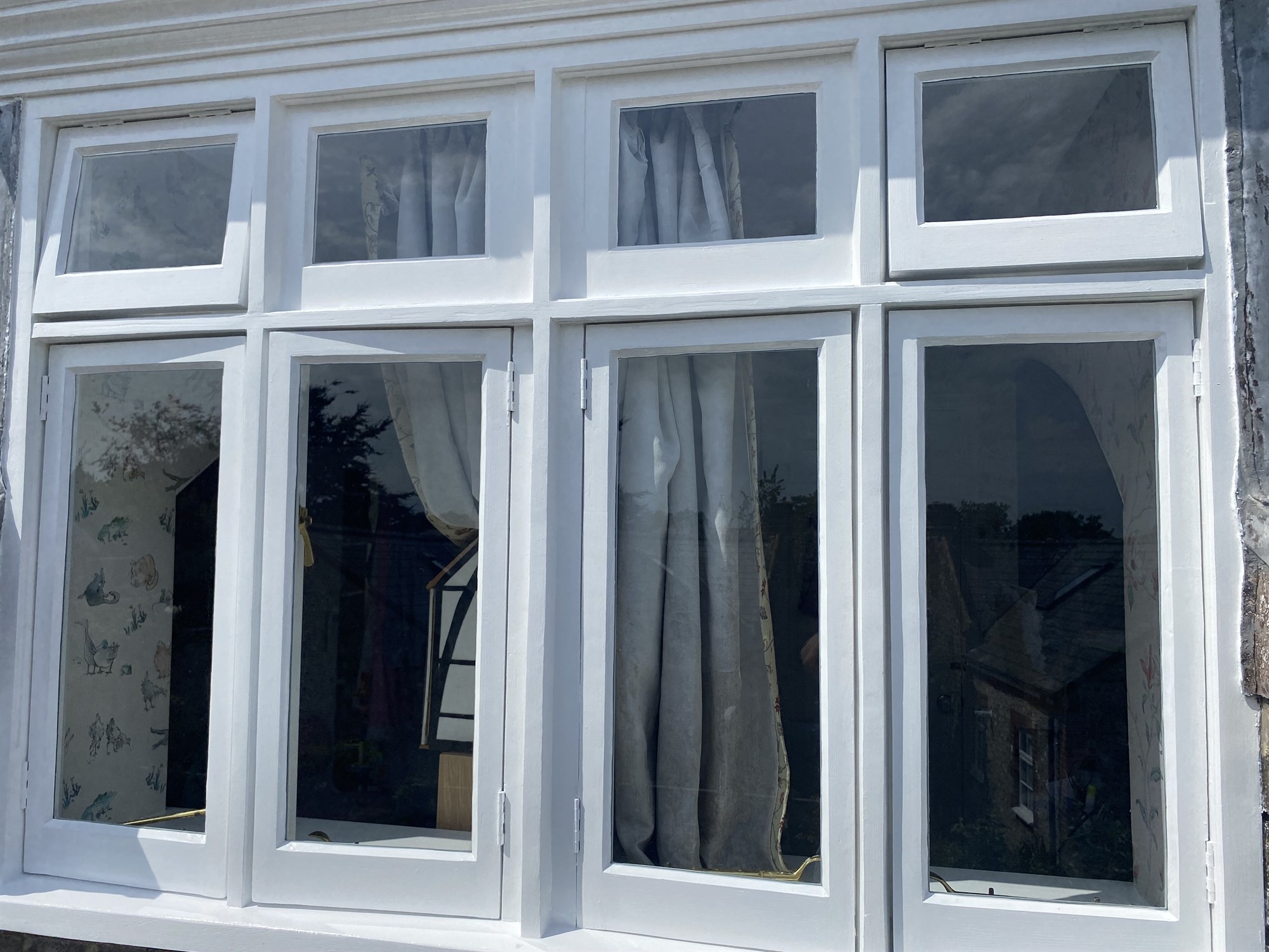 Sashsquatch bay window restoration in Hove